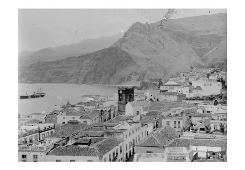 Vista parcial de Santa Cruz de La Palma